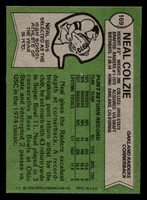 1978 Topps #169 Neal Colzie Near Mint RC Rookie  ID: 504679