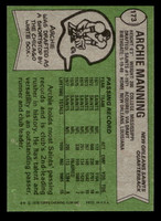 1978 Topps #173 Archie Manning Ex-Mint 