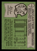 1978 Topps #174 Jim Carter Near Mint+  ID: 504702