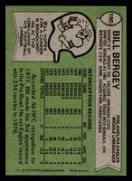 1978 Topps #190 Bill Bergey Near Mint  ID: 504776