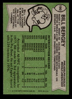 1978 Topps #190 Bill Bergey Near Mint  ID: 504778