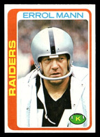 1978 Topps #210 Errol Mann Near Mint  ID: 504872