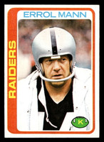 1978 Topps #210 Errol Mann Ex-Mint 