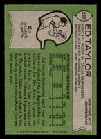 1978 Topps #227 Ed Taylor Ex-Mint 