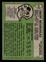 1978 Topps #228 Emery Moorehead Near Mint  ID: 504955