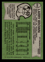 1978 Topps #234 Larry Brown Near Mint  ID: 504982