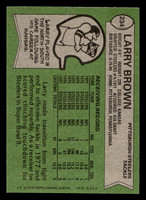 1978 Topps #234 Larry Brown Near Mint  ID: 504984