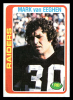 1978 Topps #235 Mark Van Eeghen Ex-Mint  ID: 504986