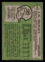 1978 Topps #246 J.K. McKay Very Good 