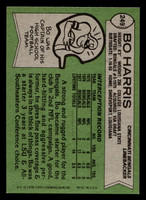 1978 Topps #249 Bo Harris Near Mint  ID: 505051