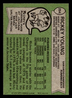 1978 Topps #254 Rickey Young Very Good  ID: 505074
