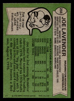 1978 Topps #256 Joe Lavender Ex-Mint  ID: 505080