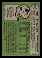 1978 Topps #256 Joe Lavender Near Mint  ID: 505082