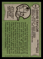 1978 Topps #261 David Taylor Near Mint  ID: 505103