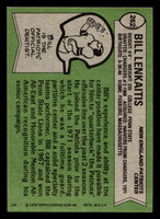 1978 Topps #262 Bill Lenkaitis Near Mint  ID: 505112
