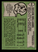 1978 Topps #264 Delvin Williams Ex-Mint  ID: 505122