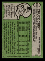 1978 Topps #266 Chuck Crist Near Mint+  ID: 505129