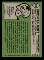 1978 Topps #276 Diron Talbert Near Mint  ID: 505173