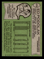 1978 Topps #278 Ed Podolak Very Good 