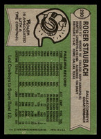 1978 Topps #290 Roger Staubach Very Good  ID: 505240
