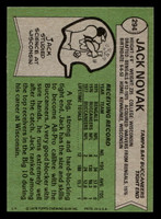 1978 Topps #294 Jack Novak Near Mint+  ID: 505259