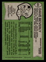 1978 Topps #303 Dave Beverly Near Mint  ID: 505295