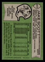 1978 Topps #317 Jake Scott Very Good 