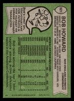 1978 Topps #321 Bob Howard Near Mint  ID: 505365