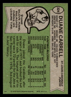 1978 Topps #324 Duane Carrell Near Mint  ID: 505379