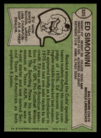 1978 Topps #325 Ed Simonini Ex-Mint  ID: 505382