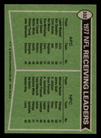 1978 Topps #332 Lydell Mitchell/Ahmad Rashad 1977 Receiving Leaders Near Mint  ID: 505408