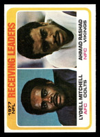1978 Topps #332 Lydell Mitchell/Ahmad Rashad 1977 Receiving Leaders Near Mint  ID: 505409