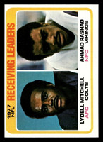 1978 Topps #332 Lydell Mitchell/Ahmad Rashad 1977 Receiving Leaders Near Mint  ID: 505410