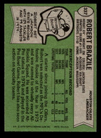 1978 Topps #337 Robert Brazile Near Mint  ID: 505429