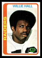1978 Topps #345 Willie Hall Near Mint  ID: 505466