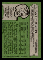 1978 Topps #346 Pat Haden Ex-Mint  ID: 505470