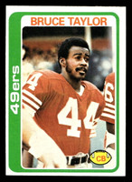 1978 Topps #348 Bruce Taylor Near Mint  ID: 505479