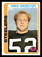 1978 Topps #351 Mike Webster Ex-Mint  ID: 505494