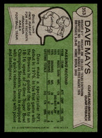 1978 Topps #353 Dave Mays Near Mint+  ID: 505505
