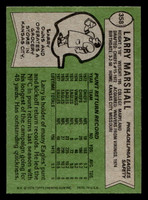 1978 Topps #358 Larry Marshall Near Mint  ID: 505531