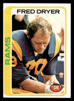 1978 Topps #366 Fred Dryer Near Mint  ID: 505563
