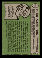 1978 Topps #372 Doug Van Horn Very Good 