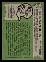 1978 Topps #372 Doug Van Horn Near Mint  ID: 505592