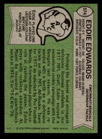 1978 Topps #374 Eddie Edwards Ex-Mint RC Rookie  ID: 505600