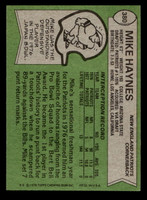 1978 Topps #380 Mike Haynes Ex-Mint  ID: 505628