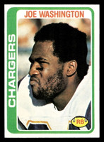 1978 Topps #387 Joe Washington Near Mint RC Rookie  ID: 505655