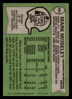 1978 Topps #396 Mark Moseley Near Mint  ID: 505690