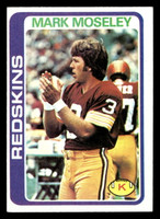 1978 Topps #396 Mark Moseley Near Mint  ID: 505691
