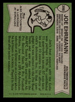 1978 Topps #398 Joe Ehrmann Near Mint  ID: 505698