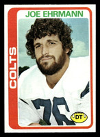 1978 Topps #398 Joe Ehrmann Near Mint+  ID: 505700